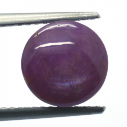 4.57ct Rubis Étoilé Cabochon Rond