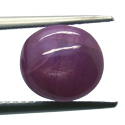 6.57ct Rubis Étoilé Cabochon Ovale