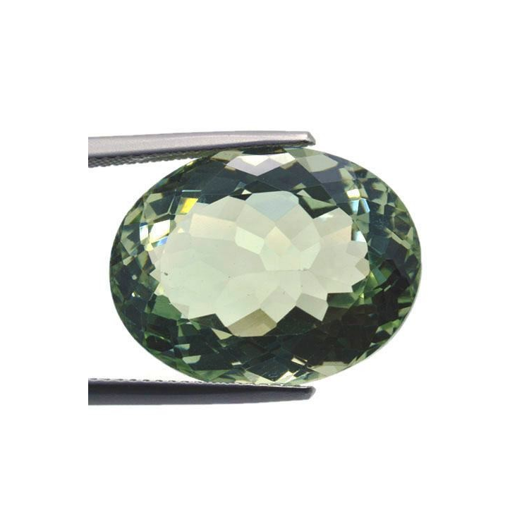 21.93ct Amatista Prasiolita Verde Talla Oval 20.5x15.8mm