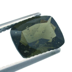 2.29ct Moldavite Cushion Cut