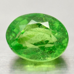 2.03ct Tsavorite Granato Taglio Ovale