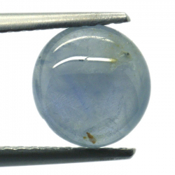 2.38ct Star Sapphyre Round Cabochon 7.59x3.62mm