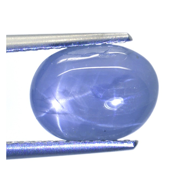 3.45ct Star Sapphyre Oval Cabochon 9.46x7.13mm