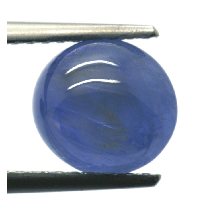 3.50ct Stern-Saphir Oval Cabochon 7.84x6.96mm