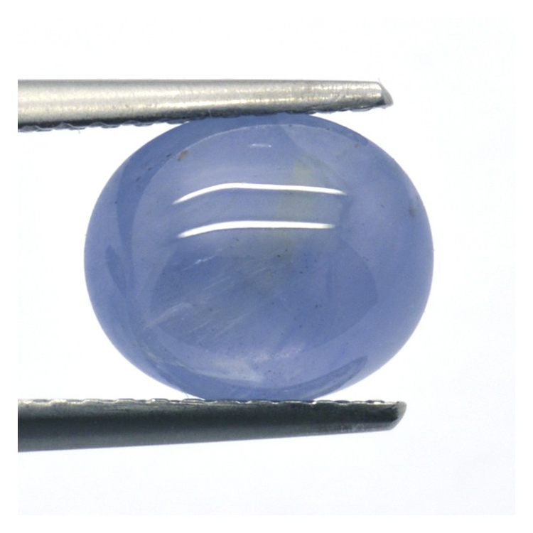 3.39ct Zaffiro Stella Cabochon Ovale 8.89x7.57mm