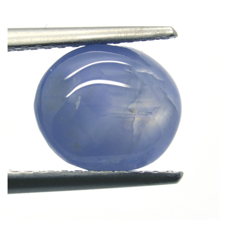 4.29ct Star Sapphyre Oval Cabochon 9.05x7.88mm