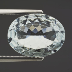 3.10ct Aigue-marine Taille Ovale