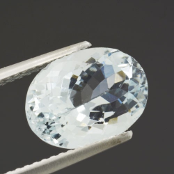 4.27ct Acquamarina in Faccettato Ovale