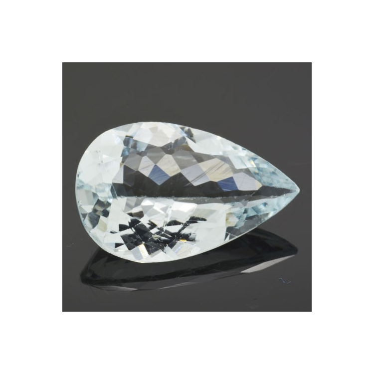 3.23ct Aquamarin Birne Schnitt