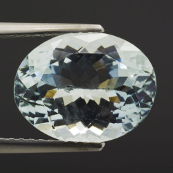 3.61ct Acquamarina in Faccettato Ovale