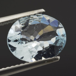 2.21ct Aguamarina Talla Oval