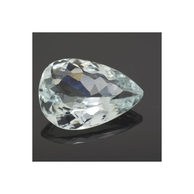 2.79ct Acquamarina in Faccettato Goccia