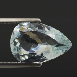 2.79ct Acquamarina in Faccettato Goccia