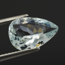 2.79ct Acquamarina in Faccettato Goccia