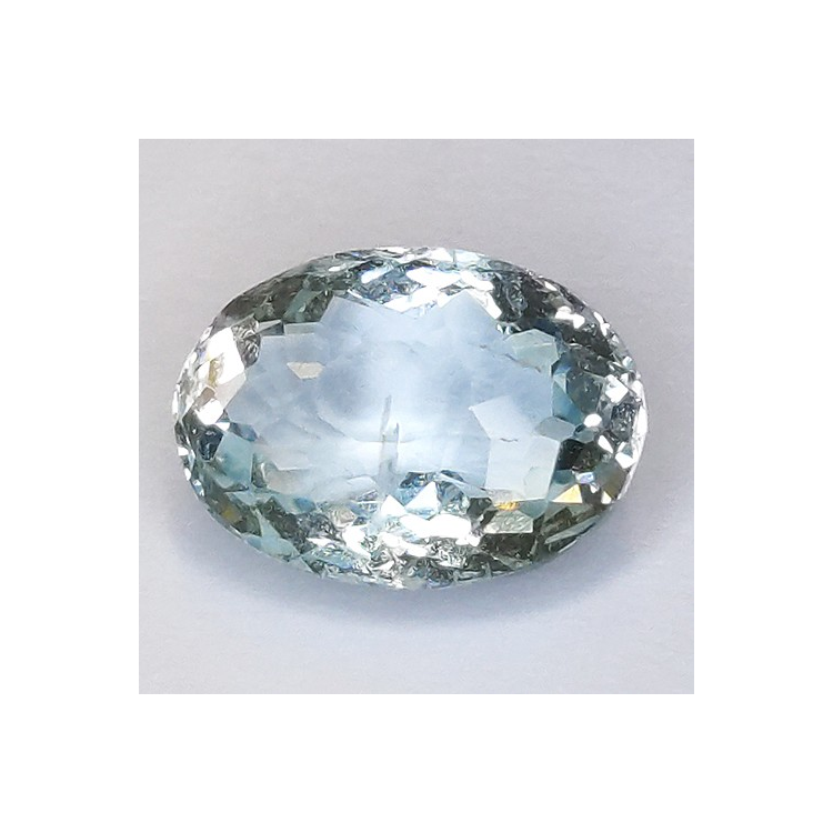 3.51ct Aguamarina Talla Oval