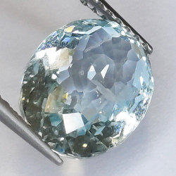 3.51ct Aquamarine Oval Cut