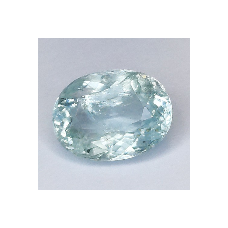 3.03ct Acquamarina in Faccettato Ovale