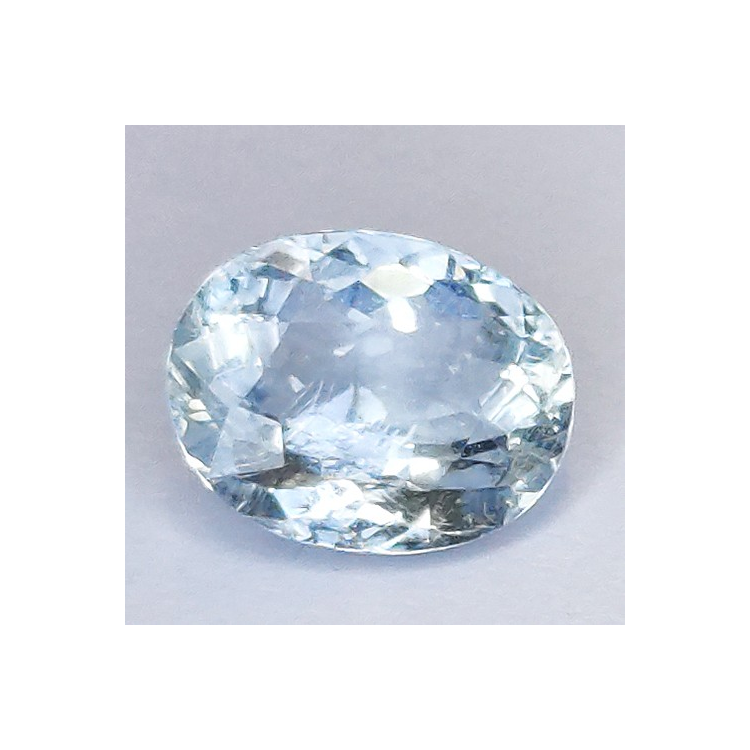 2.19ct Acquamarina in Faccettato Ovale