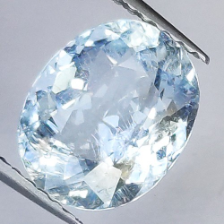 2.19ct Aguamarina Talla Oval