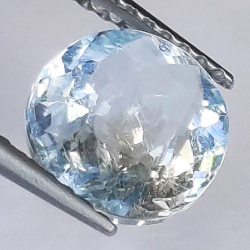 2.19ct Acquamarina in Faccettato Ovale