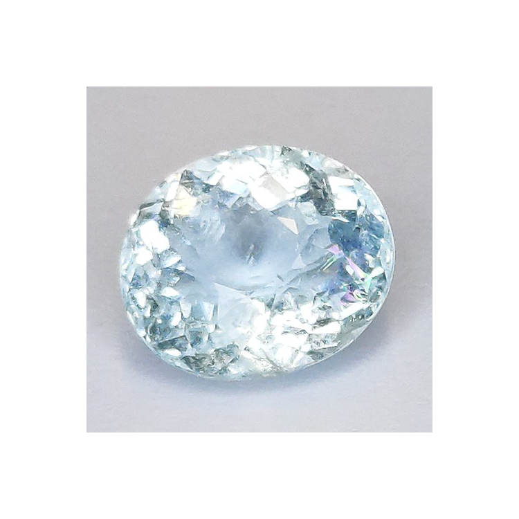 3.88ct Aquamarine Oval Cut