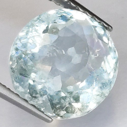 3.88ct Acquamarina in Faccettato Ovale