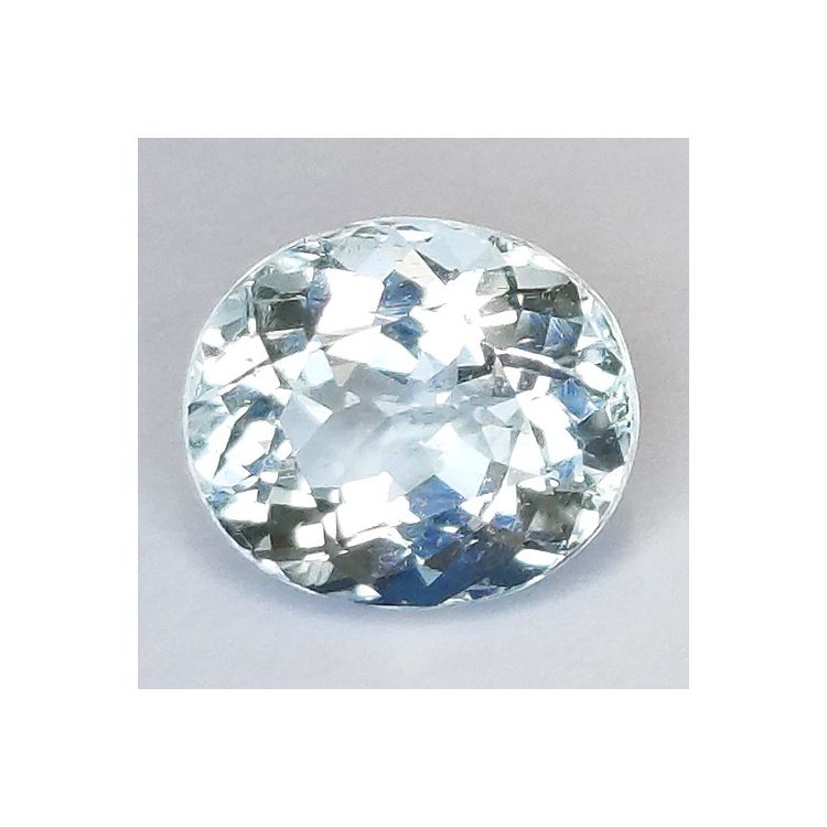 3.03ct Acquamarina in Faccettato Ovale