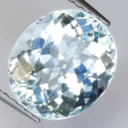 3.03ct Acquamarina in Faccettato Ovale