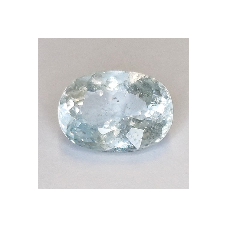 7.52ct Acquamarina in Faccettato Ovale