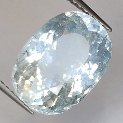 7.52ct Aigue-marine Taille Ovale