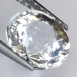 1.55ct Acquamarina in Faccettato Rotondo