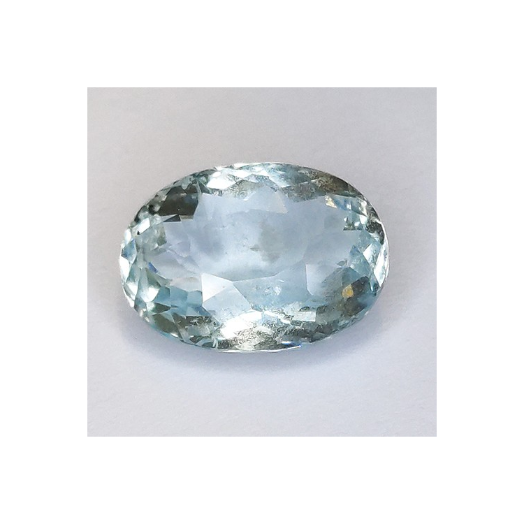 4.11ct Aquamarine Oval Cut