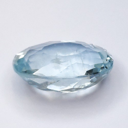 4.11ct Aquamarine Oval Cut