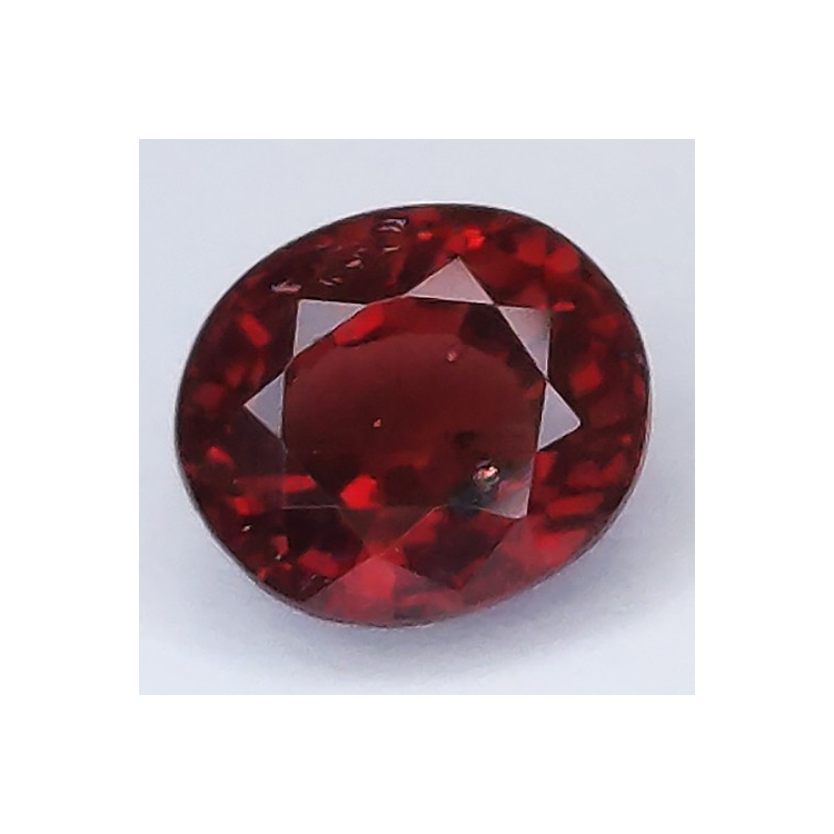 2.83ct Rhodolite Granat Oval Schnitt