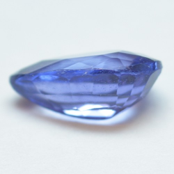 0.68ct Saphir Bleu Taille Poire