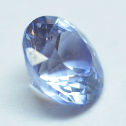 0.53ct Blue Sapphyre Round Cut