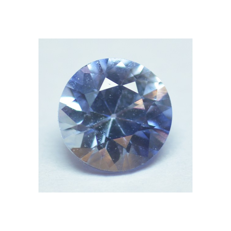 0.53ct Blue Sapphyre Round Cut