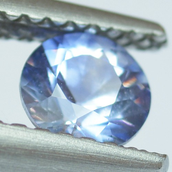 0.53ct Blue Sapphyre Round Cut