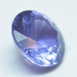 0.64ct Farbwechsel Saphir Rund Schnitt