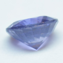 0.64ct Farbwechsel Saphir Rund Schnitt