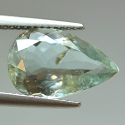 4.28ct Aquamarine Pear Cut