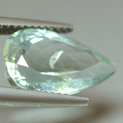 4.28ct Aquamarine Pear Cut