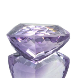 18.92ct Améthyste Trillion Taille 17,7x17,6 mm