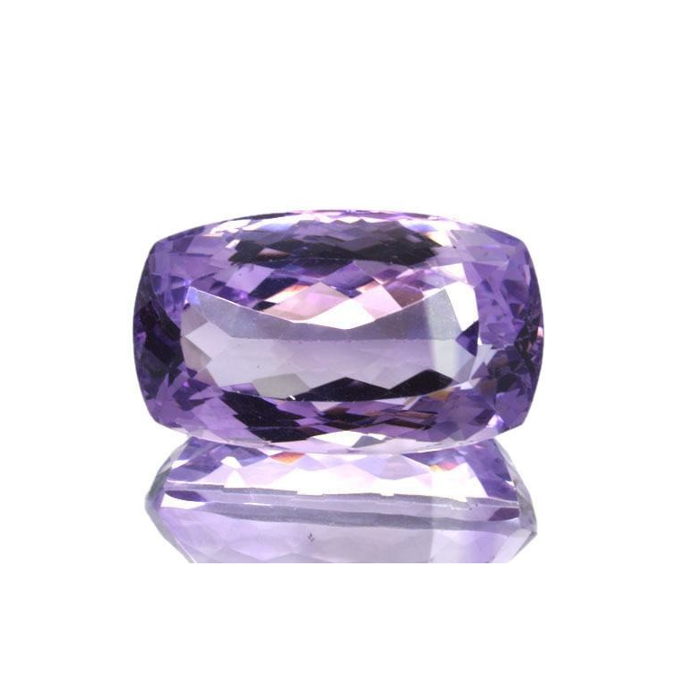 18.53ct Amethyst Cushion Cut 20.8x12.3mm