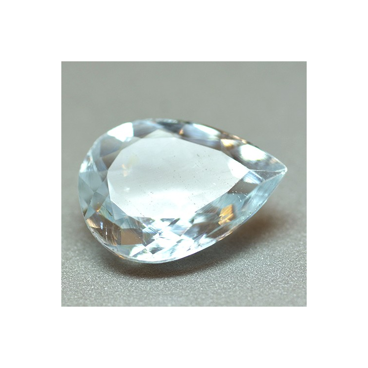 2.53ct Aquamarine Pear Cut