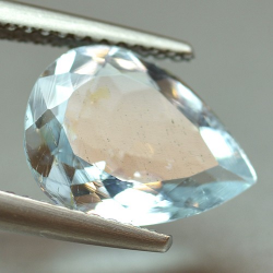 2.53ct Aquamarine Pear Cut