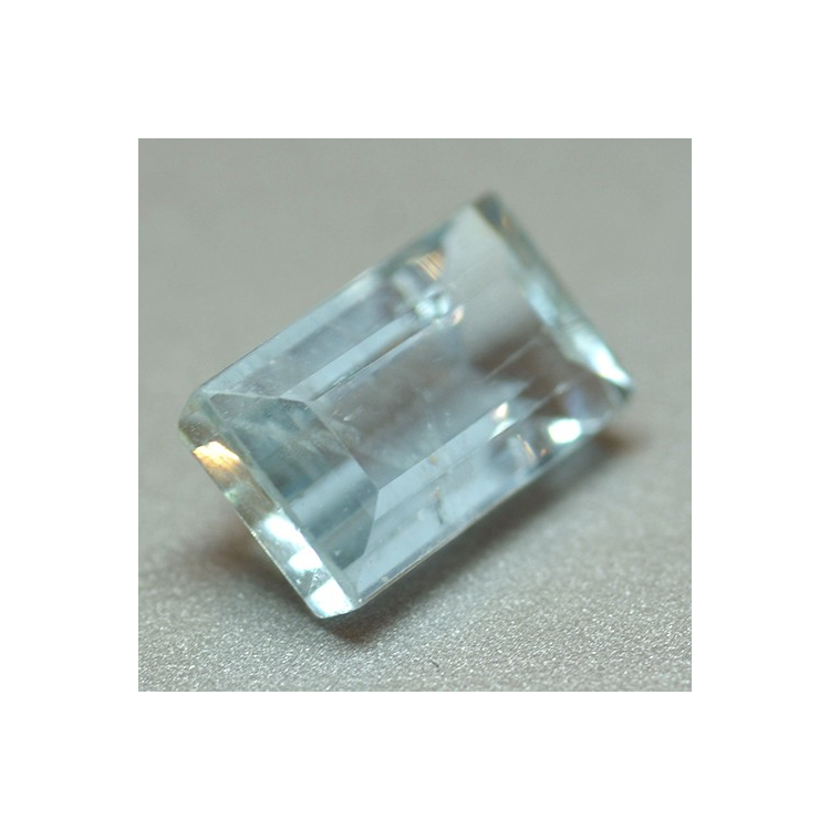 2.41ct Aquamarin Smaragd Schnitt