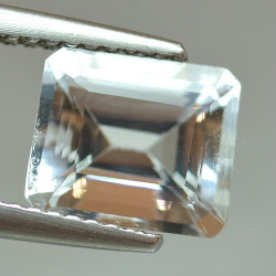 2.55ct Aquamarin Smaragd Schnitt