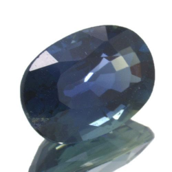 1.08ct Blue Sapphire Oval Cut 7.1x5.2mm