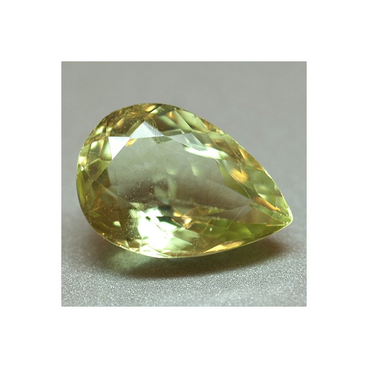 2.46ct Aigue-marine Taille Poire